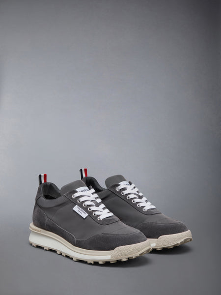 DOUBLE TECH NYLON ALUMNI SNEAKERS MEDIUM GREY