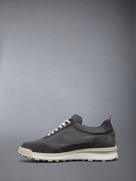 DOUBLE TECH NYLON ALUMNI SNEAKERS MEDIUM GREY