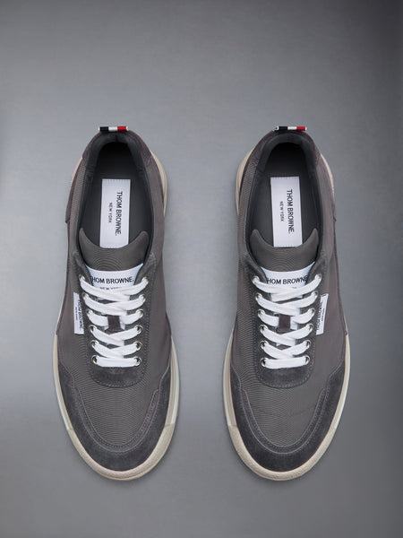 DOUBLE TECH NYLON ALUMNI SNEAKERS MEDIUM GREY