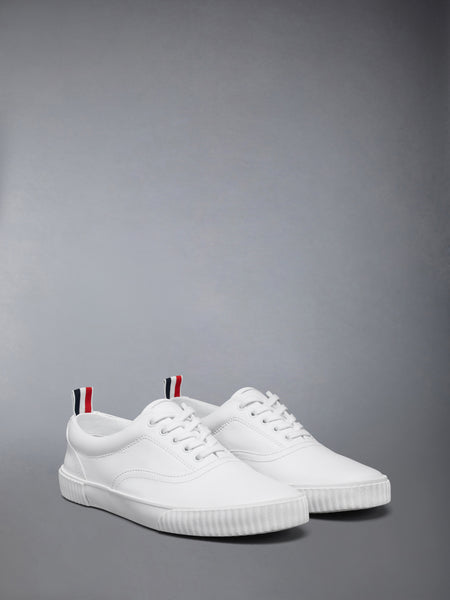VITELLO CALF HERITAGE SNEAKERS WHITE