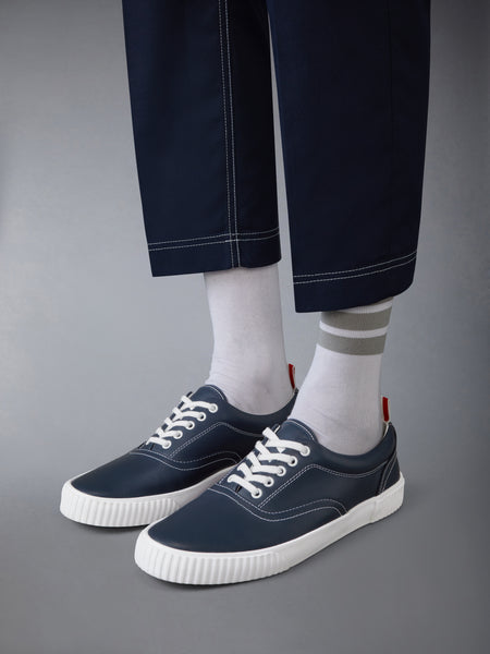 VITELLO CALF HERITAGE SNEAKERS NAVY