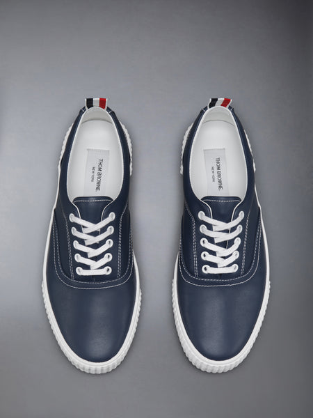 VITELLO CALF HERITAGE SNEAKERS NAVY