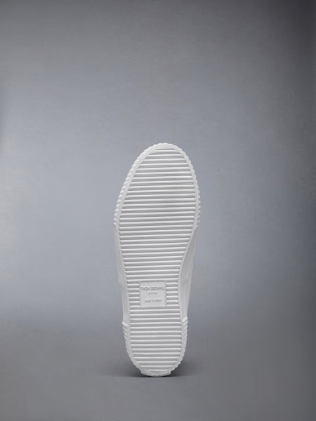 VITELLO CALF HIGH TOP HERITAGE SNEAKERS WHITE