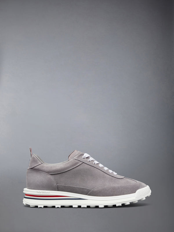 CALF SUEDE TECH RUNNER SNEAKERS - featured image