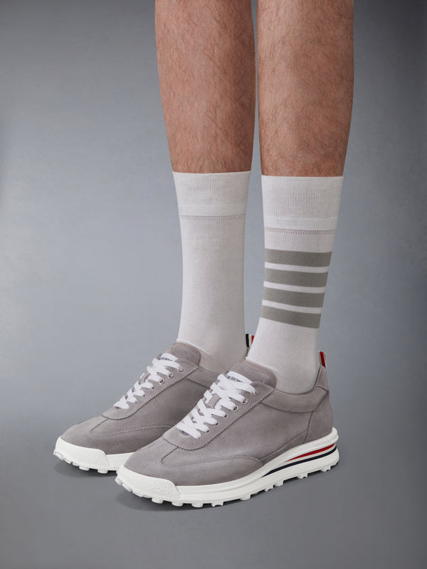 CALF SUEDE TECH RUNNER SNEAKERS - image 4