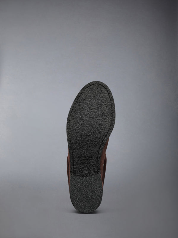 CALF SUEDE LEATHER SOLE BOAT SHOE - image 6