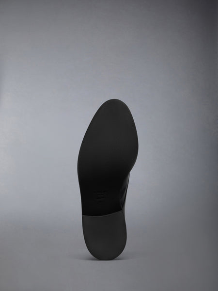 SOFT SPAZZOLATO OXFORD DOUBLE MONKSTRAP SHOE BLACK