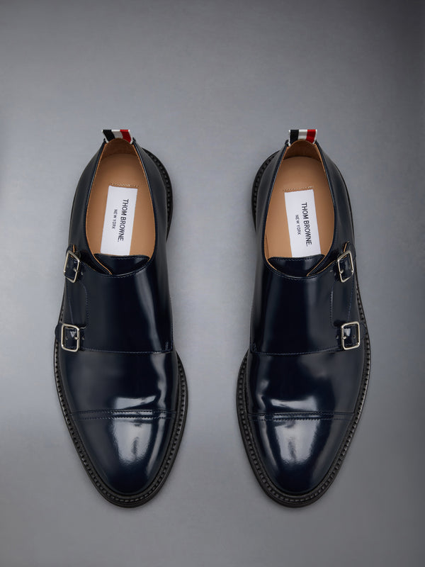 SOFT SPAZZOLATO OXFORD DOUBLE MONKSTRAP SHOE - image 5