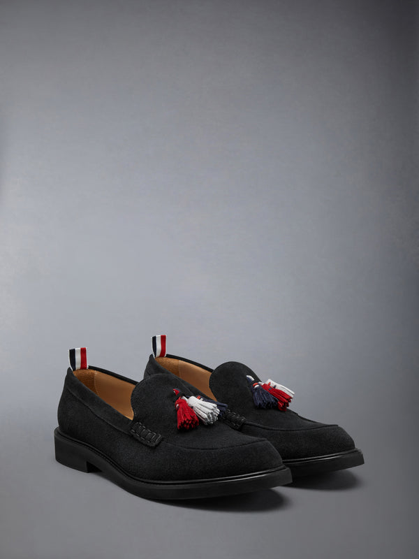CALF SUEDE RWB TASSEL LOAFER - image 2