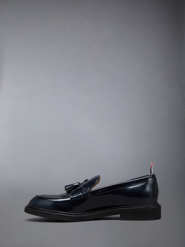 SPAZZOLATO LEATHER TASSLE LOAFER - image 3