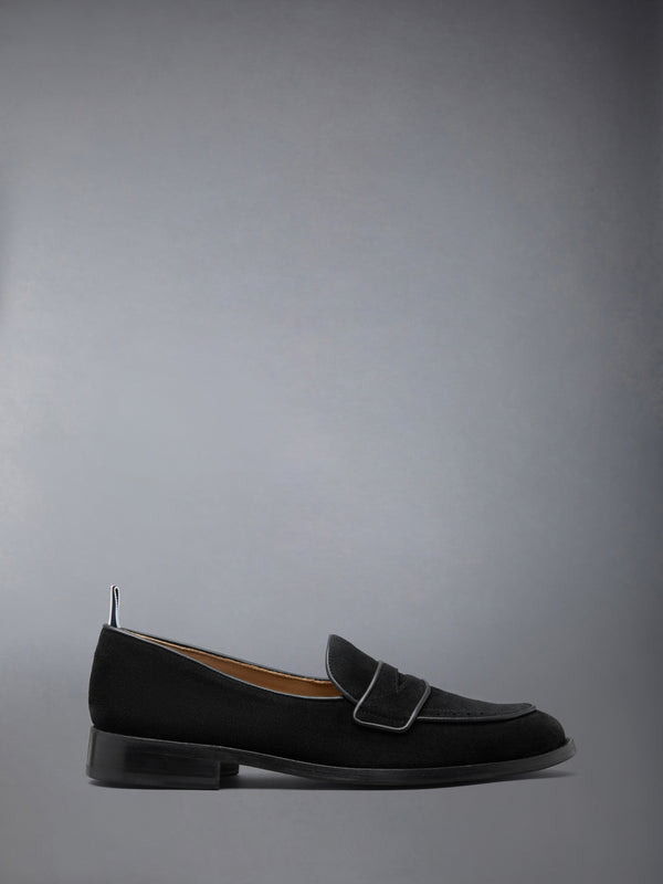 SUEDE VARSITY PENNY LOAFER - featured image