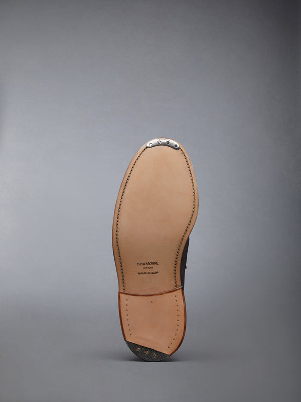PEBBLE GRAIN LEATHER SOLE PENNY LOAFER - image 6