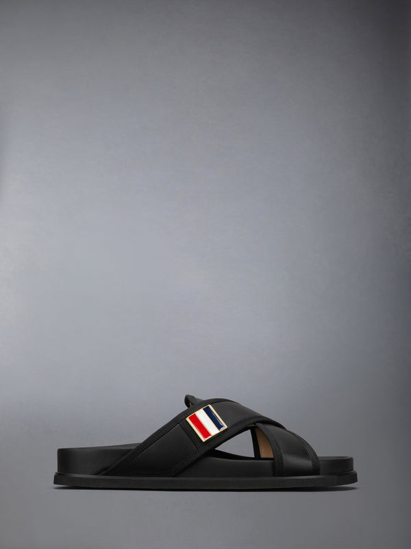 VITELLO CALF CRISS CROSS LOAFER SANDAL - featured image