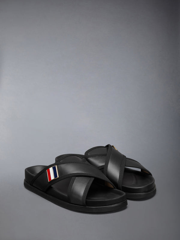 VITELLO CALF CRISS CROSS LOAFER SANDAL - image 2