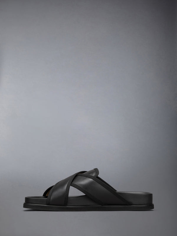 VITELLO CALF CRISS CROSS LOAFER SANDAL - image 3