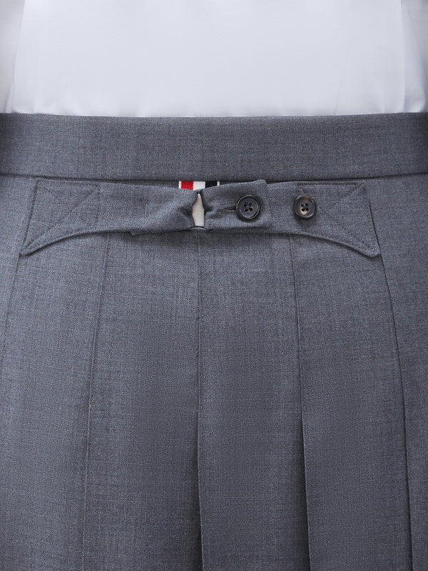 SUPER 120’S TWILL BACKSTRAP PLEATED SKIRT - image 6