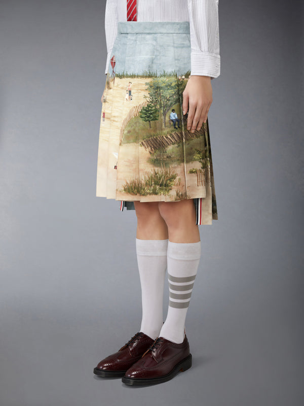 NANTUCKET SCENIC PLEATED SKIRT - image 2
