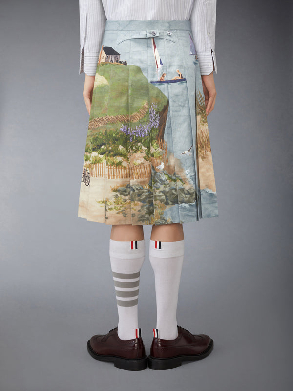 NANTUCKET SCENIC PLEATED SKIRT - image 3