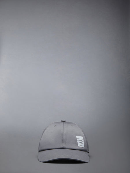 TWILL CLASSIC 6-PANEL BASEBALL CAP MED GREY