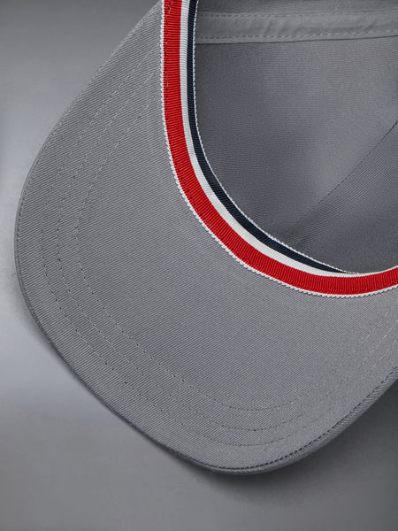 TWILL CLASSIC 6-PANEL BASEBALL CAP MED GREY