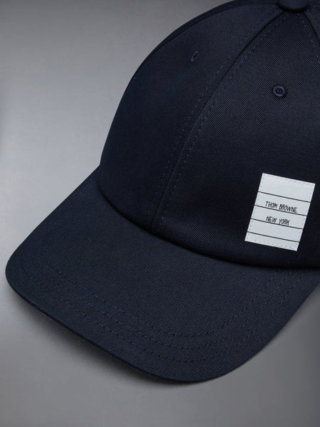 TWILL CLASSIC 6-PANEL BASEBALL CAP NAVY
