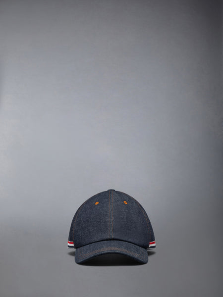 SELVEDGE DENIM BASEBALL CAP NAVY