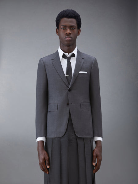 SUPER 120'S TWILL SPORTCOAT DARK GREY