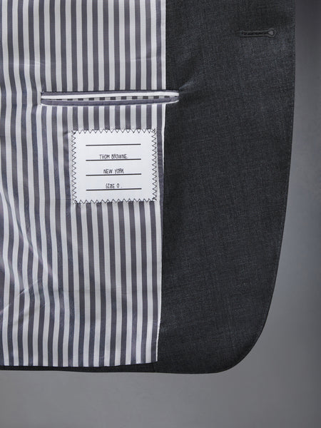 SUPER 120'S TWILL SPORTCOAT DARK GREY