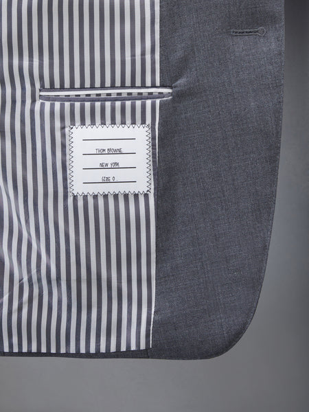 SUPER 120'S TWILL SPORTCOAT MED GREY