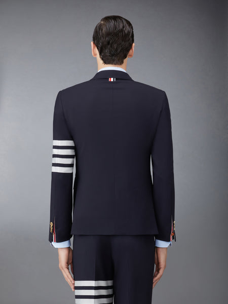PLAIN WEAVE 4-BAR SPORTCOAT NAVY