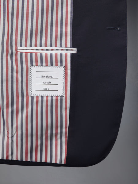 PLAIN WEAVE 4-BAR SPORTCOAT NAVY