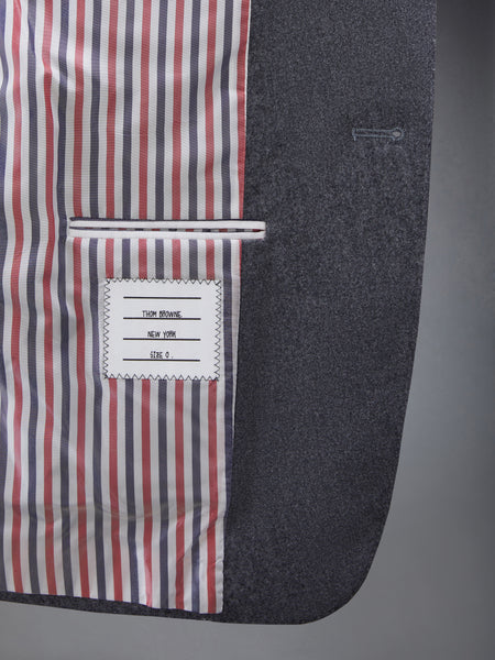 FLANNEL 4-BAR SPORTCOAT MED GREY