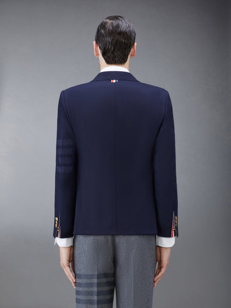 FLANNEL 4-BAR SPORTCOAT NAVY