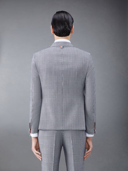 Prince Of Wales Heavy Wool Classic Sport Coat BLK/WHT