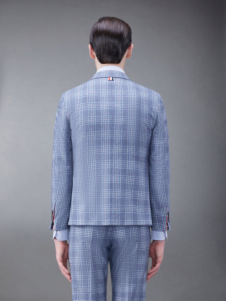 Prince of Wales Flannel Classic Sport Coat DEEP BLUE