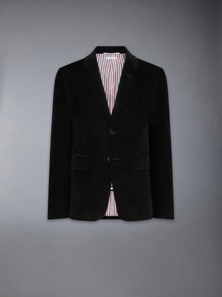 NARROW WALE CORDUROY SPORTCOAT BLACK