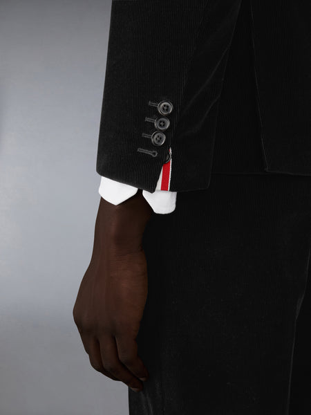 NARROW WALE CORDUROY SPORTCOAT BLACK