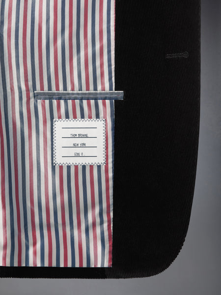 NARROW WALE CORDUROY SPORTCOAT BLACK