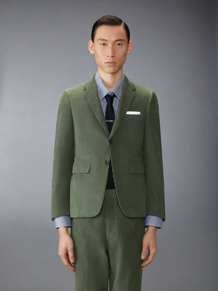 NARROW WALE CORDUROY SPORTCOAT LT GREEN
