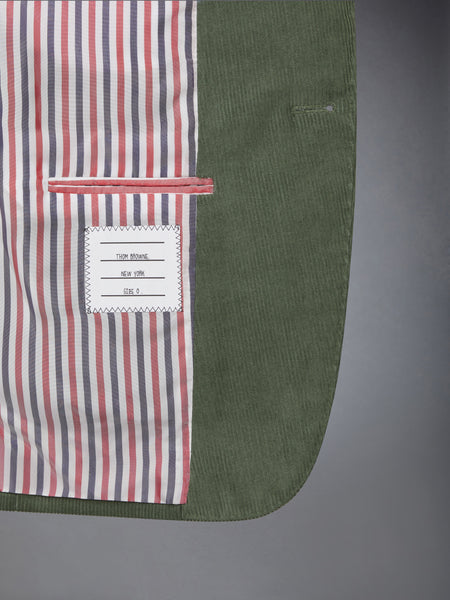 NARROW WALE CORDUROY SPORTCOAT LT GREEN