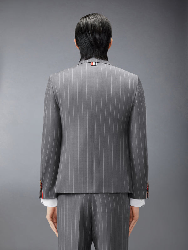 FLANNEL CHALK STRIPE SPORTCOAT WITH ARMBANDS - image 2