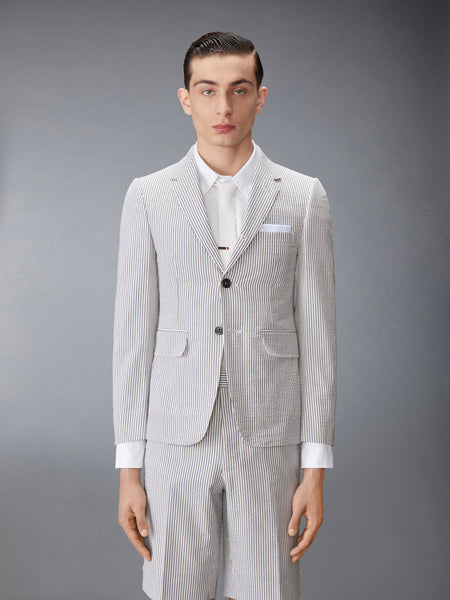 SEERSUCKER CLASSIC SPORTCOAT MED GREY