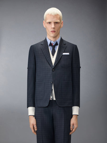 WINDOWPANE CHECK SPORTCOAT NAVY