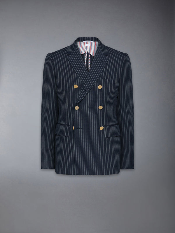 PINSTRIPE HIGH TWIST WOOL SPORTCOAT - featured image