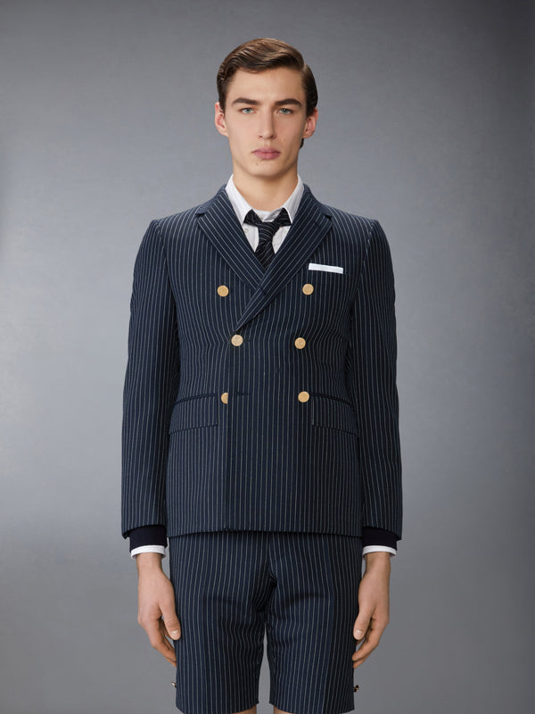 PINSTRIPE HIGH TWIST WOOL SPORTCOAT - image 1