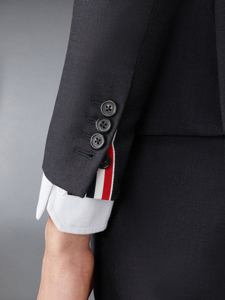 SUPER 120'S TWILL HIGH ARMHOLE SPORTCOAT CHARCOAL
