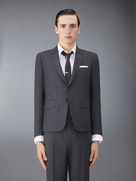 SUPER 120'S TWILL HIGH ARMHOLE SPORTCOAT DARK GREY
