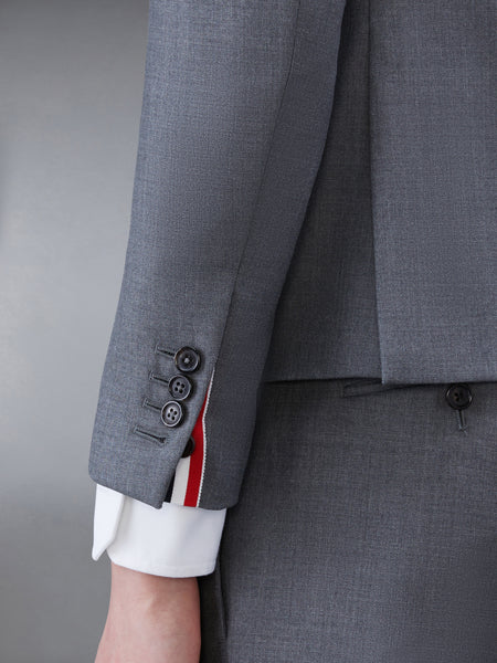 SUPER 120'S TWILL HIGH ARMHOLE SPORTCOAT MED GREY