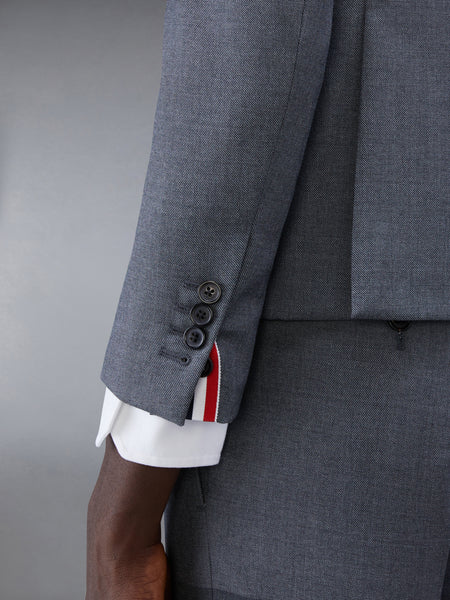 SCHOOL UNIFORM 4-BAR HIGH ARMHOLE SPORTCOAT MED GREY