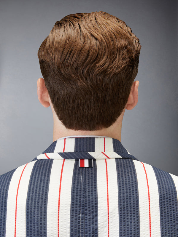 STRIPED SEERSUCKER OVERSIZED SPORTCOAT - image 4